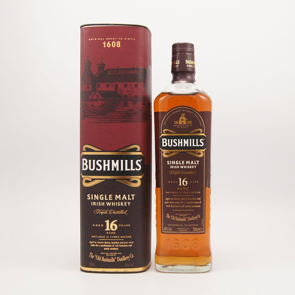 ブッシュミルズ シングルモルト 16年 正規 700ml 40 サトー酒店