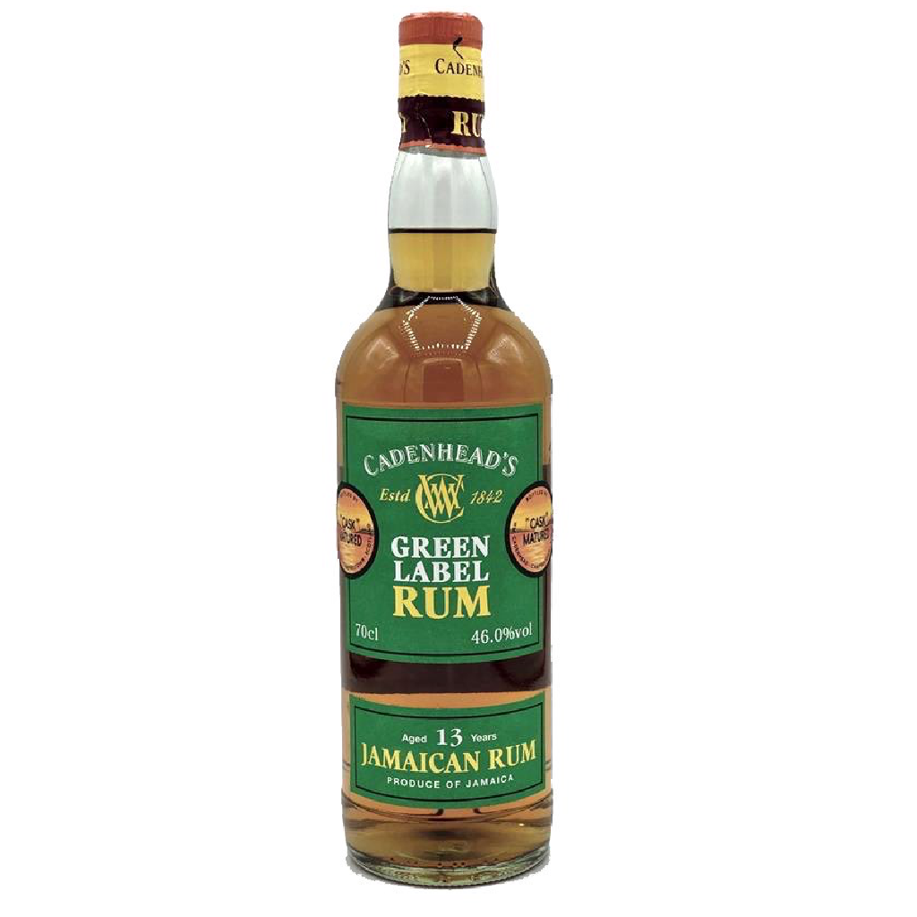【激安セール】 ケイデンヘッド ジャマイカン ラム 25年　　　　グリーンラベル 蒸留酒+スピリッツ
