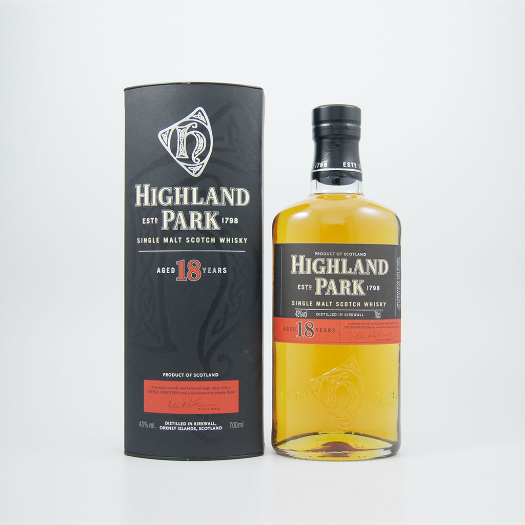 新商品 ハイランドパーク 18年 700ml 43度 箱付 HIGHLANDPARK