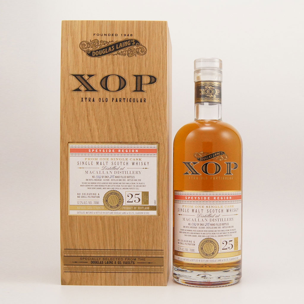 ダグラスレイン エクストラ オールド パティキュラー マッカラン 25年 1993 700ml 52 2 サトー酒店